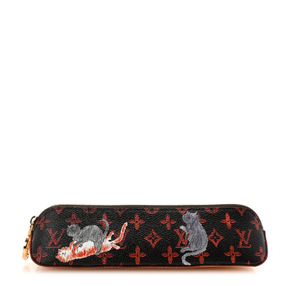 Louis Vuitton Catogram Elizabeth Pouch Orange Marron 1 of 6
