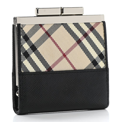 Burberry House Check Coin Purse Black 3 of 5