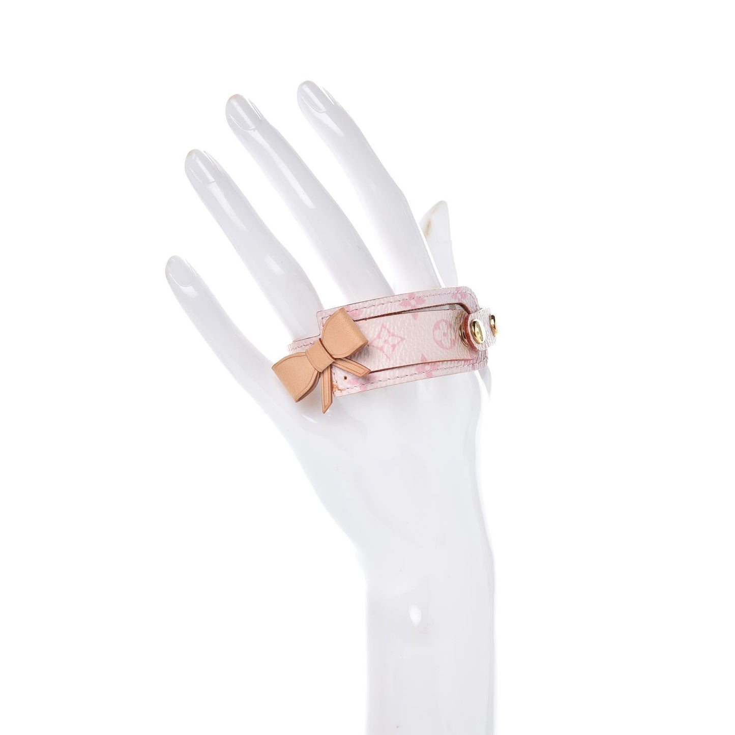 Monogram Cherry Blossom Address Wish Bracelet Pink