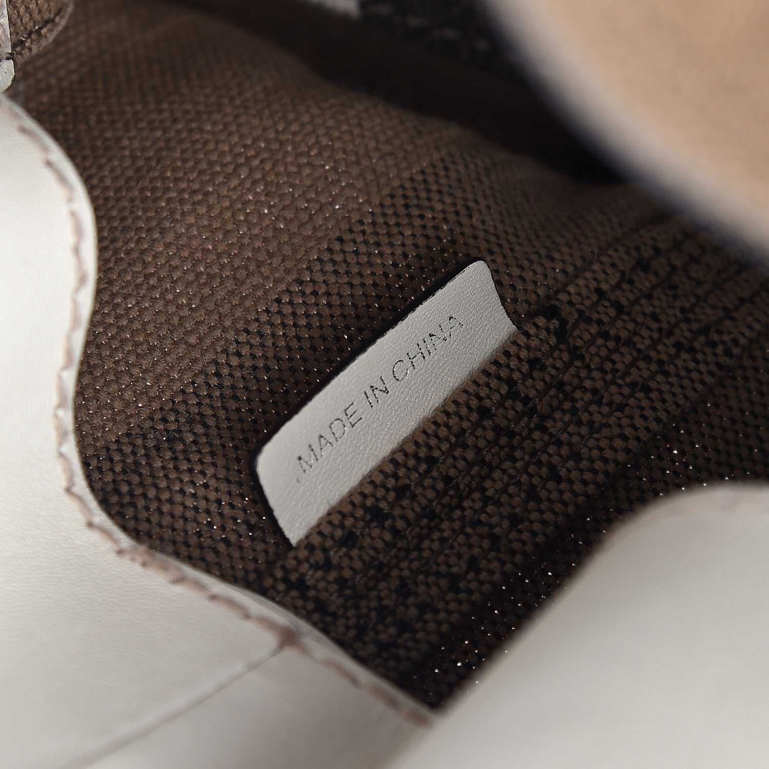 Burberry Canvas Mega Check Medium Ashby Hobo White 7 of 26