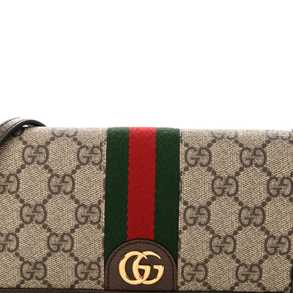 Gucci GG Supreme Monogram Web Ophidia Belt Bag Beige Ebony New Acero 7 of 10