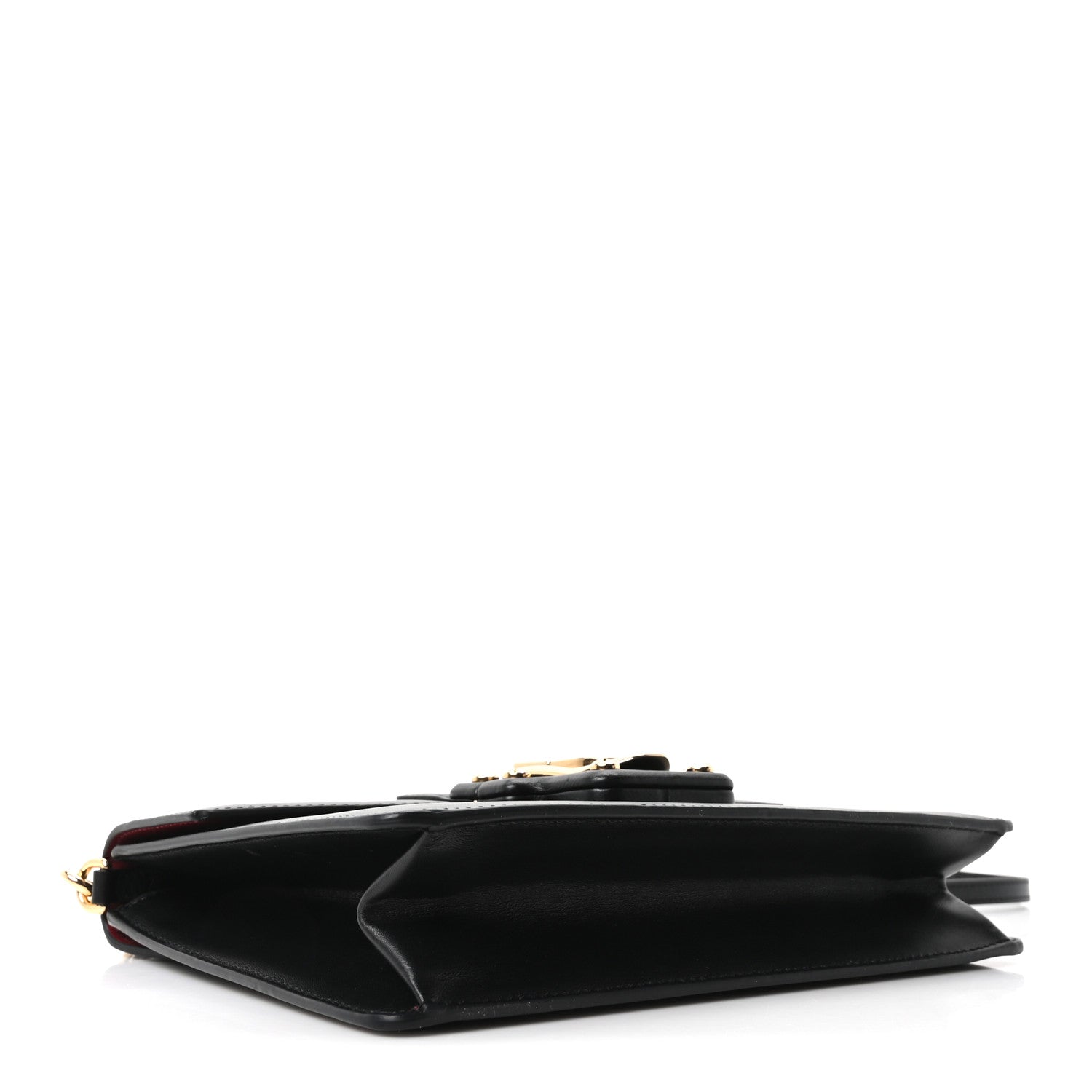 Dolce & Gabbana Calfskin Lucia Shoulder Bag Black 5 of 11