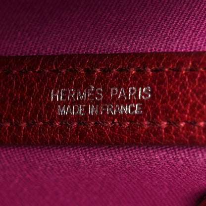 Hermes Toile Buffle Garden Party 30 TPM Rouge Imperial 6 of 11