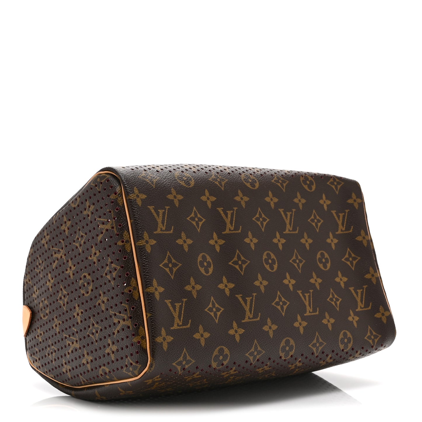 Monogram Perforated Speedy 30 Fuchsia