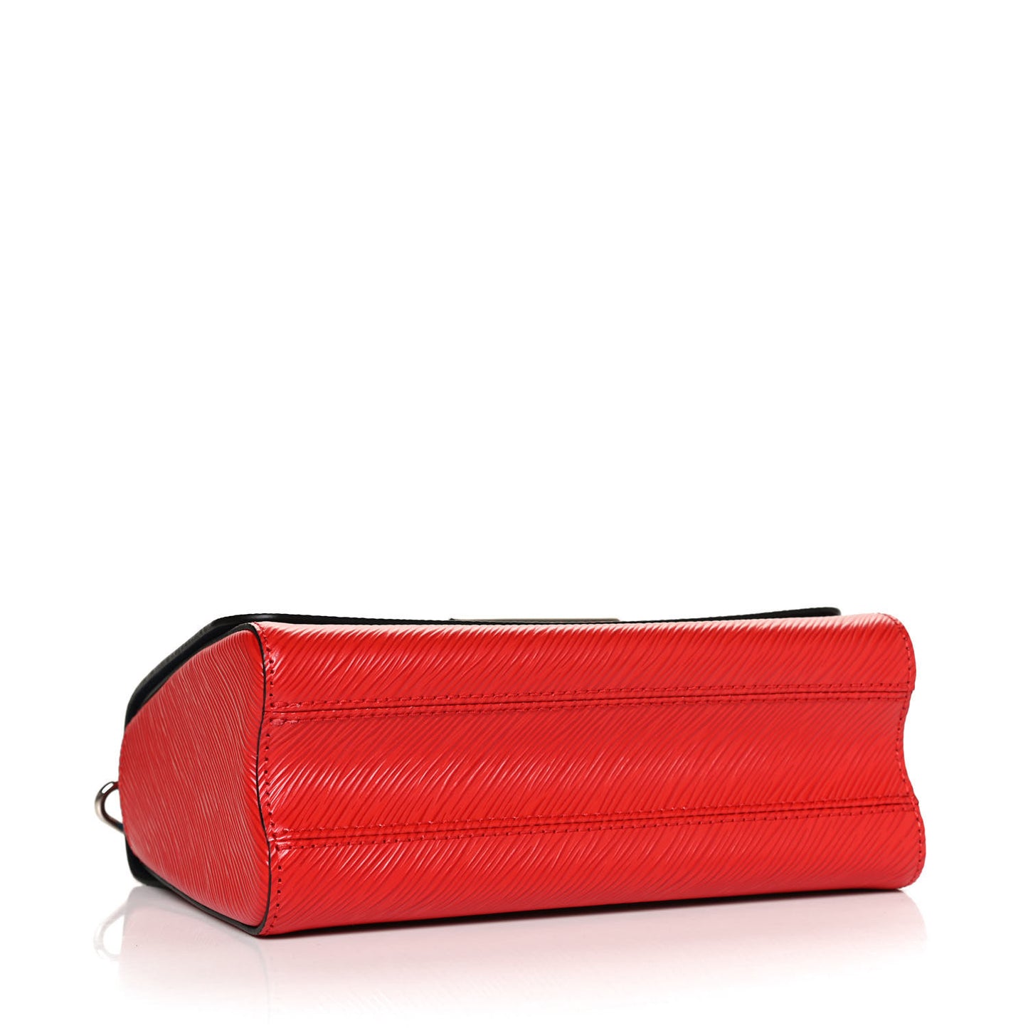 Epi Twist Braided Strap Shoulder Bag PM Coquelicot