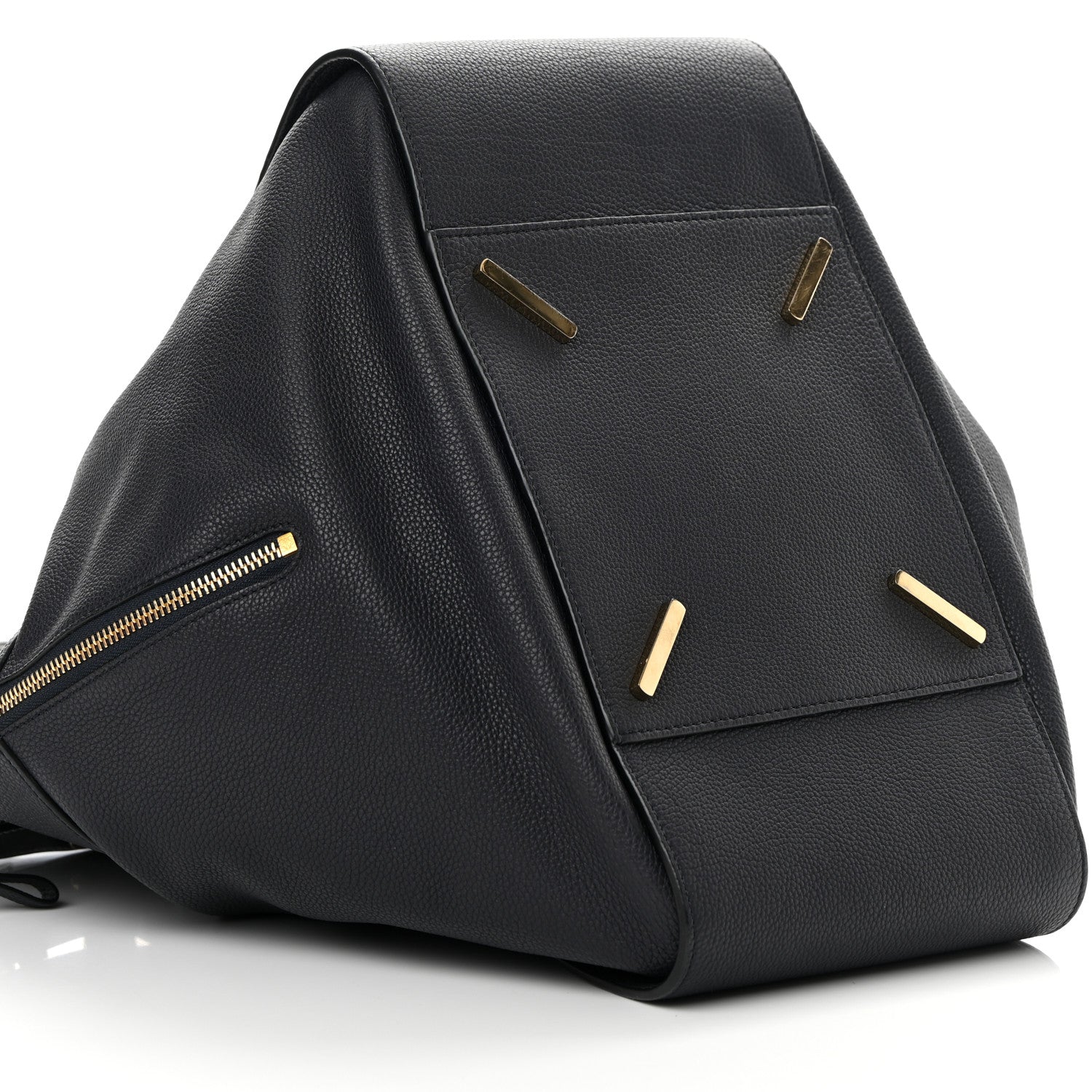 Loewe Calfskin Medium Hammock Shoulder Bag Midnight Blue Black 9 of 12