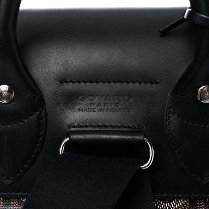 Goyard Goyardine Calfskin Alpin MM Backpack Black 7 of 21