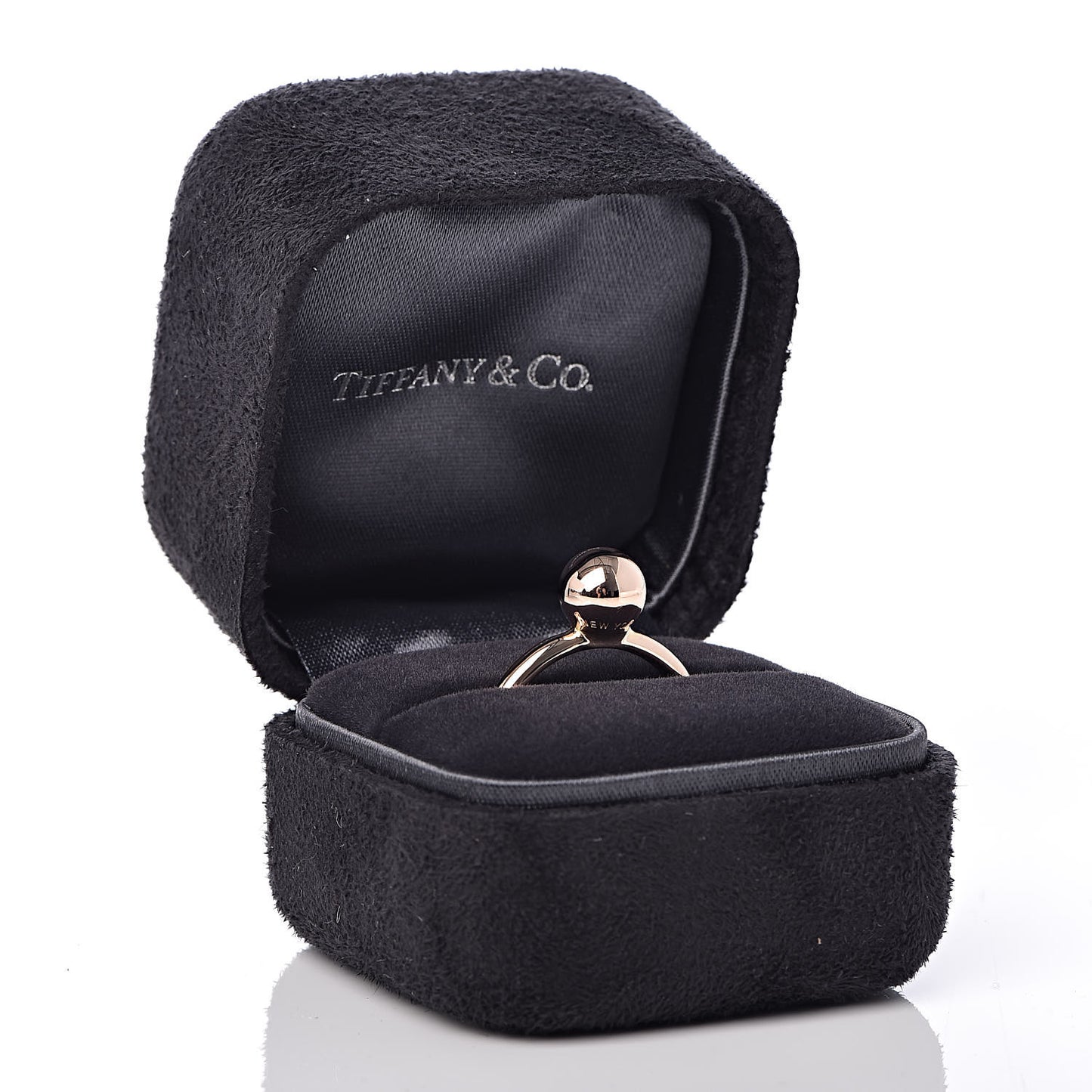 18K Rose Gold 8mm HardWear Ball Ring 57 8