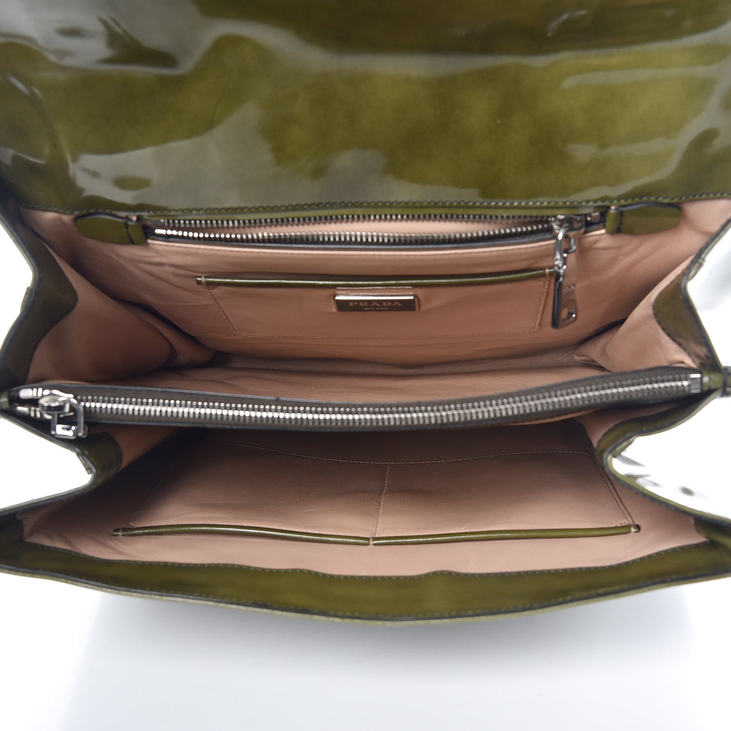 Spazzolato Top Handle Militare Fume