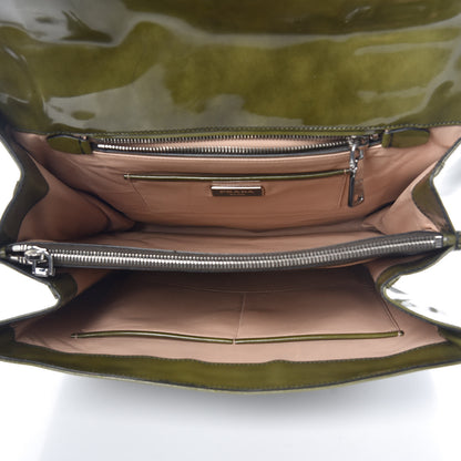 Prada Spazzolato Top Handle Militare Fume 5 of 15