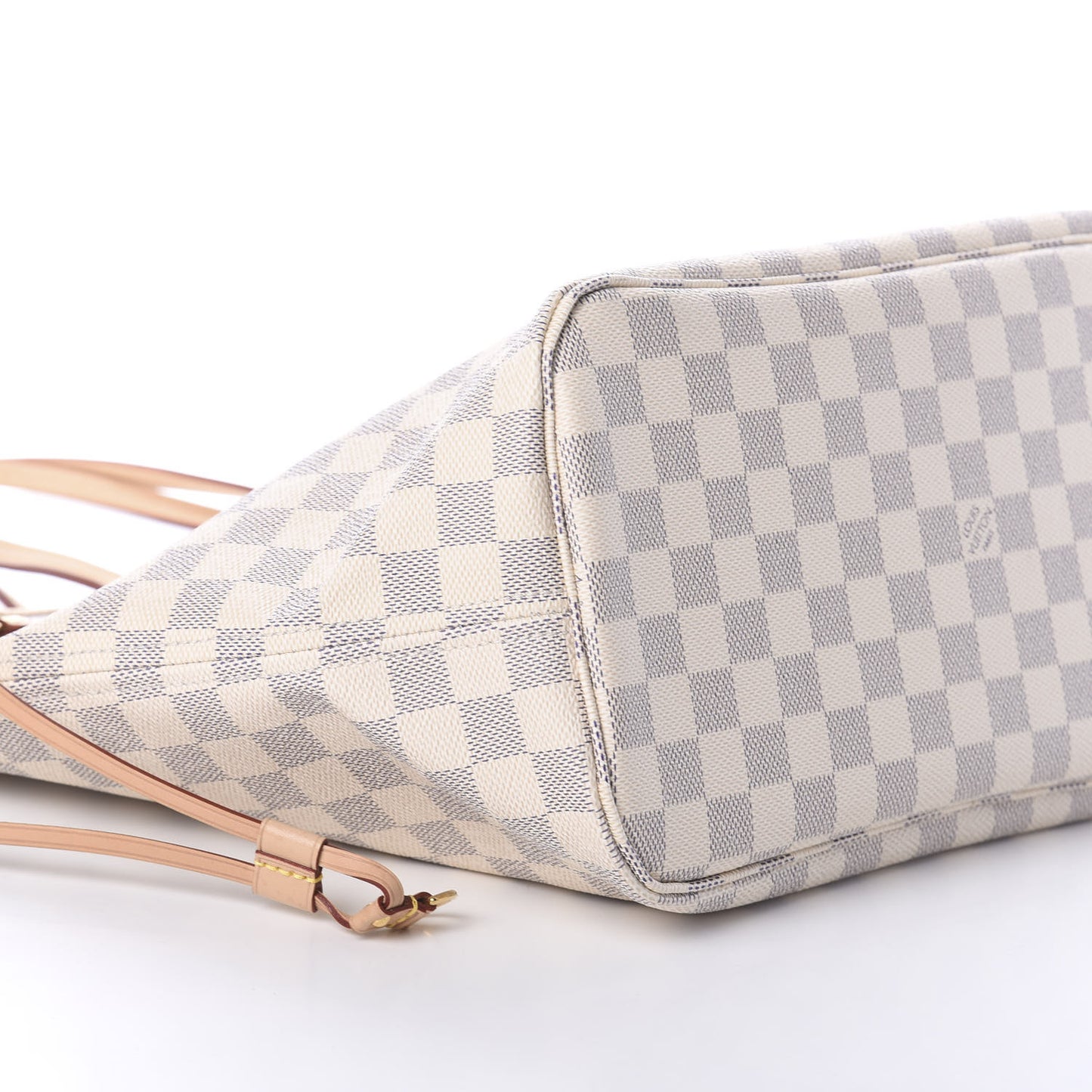 Damier Azur Neo Neverfull MM Rose Ballerine
