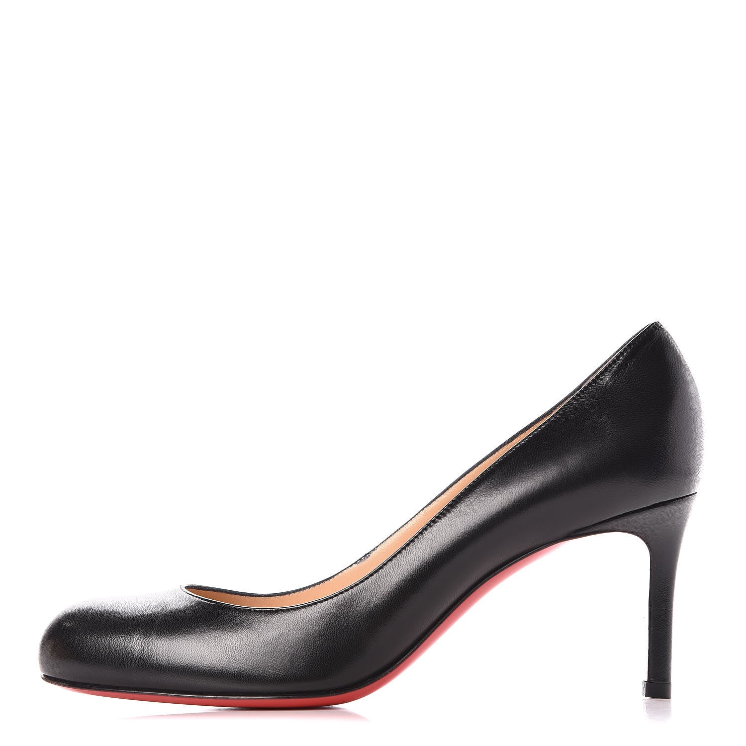 Christian Louboutin Shiny Nappa Simple 70 Pumps 37 Black 1 of 10