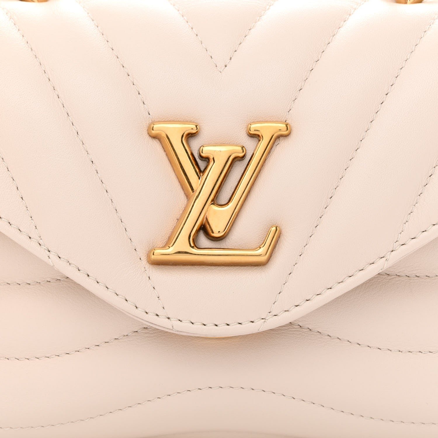 Louis Vuitton Calfskin Hold Me New Wave Ivory 6 of 9