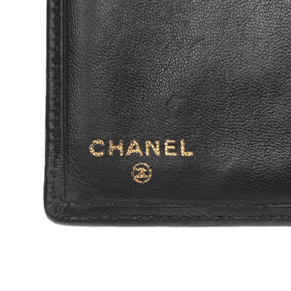 Chanel Lambskin Timeless CC Card Holder Wallet Black 6 of 10