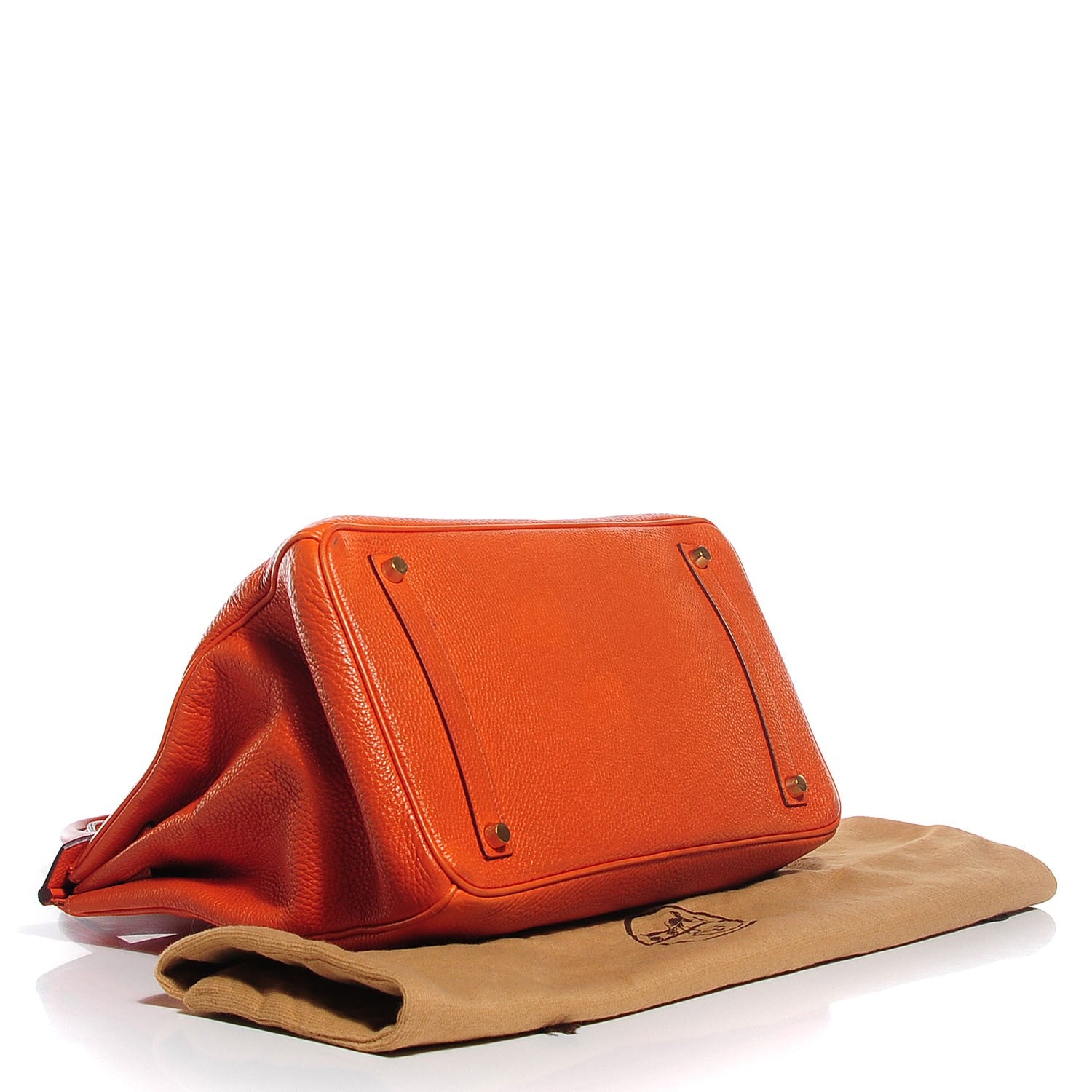 Hermes Togo Birkin 35 Orange 6 of 29
