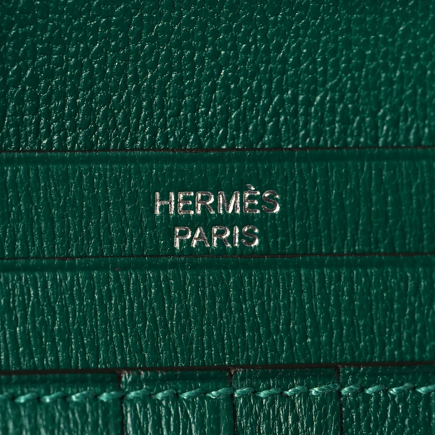 Shiny Alligator Bearn Compact Wallet Vert Emeraude
