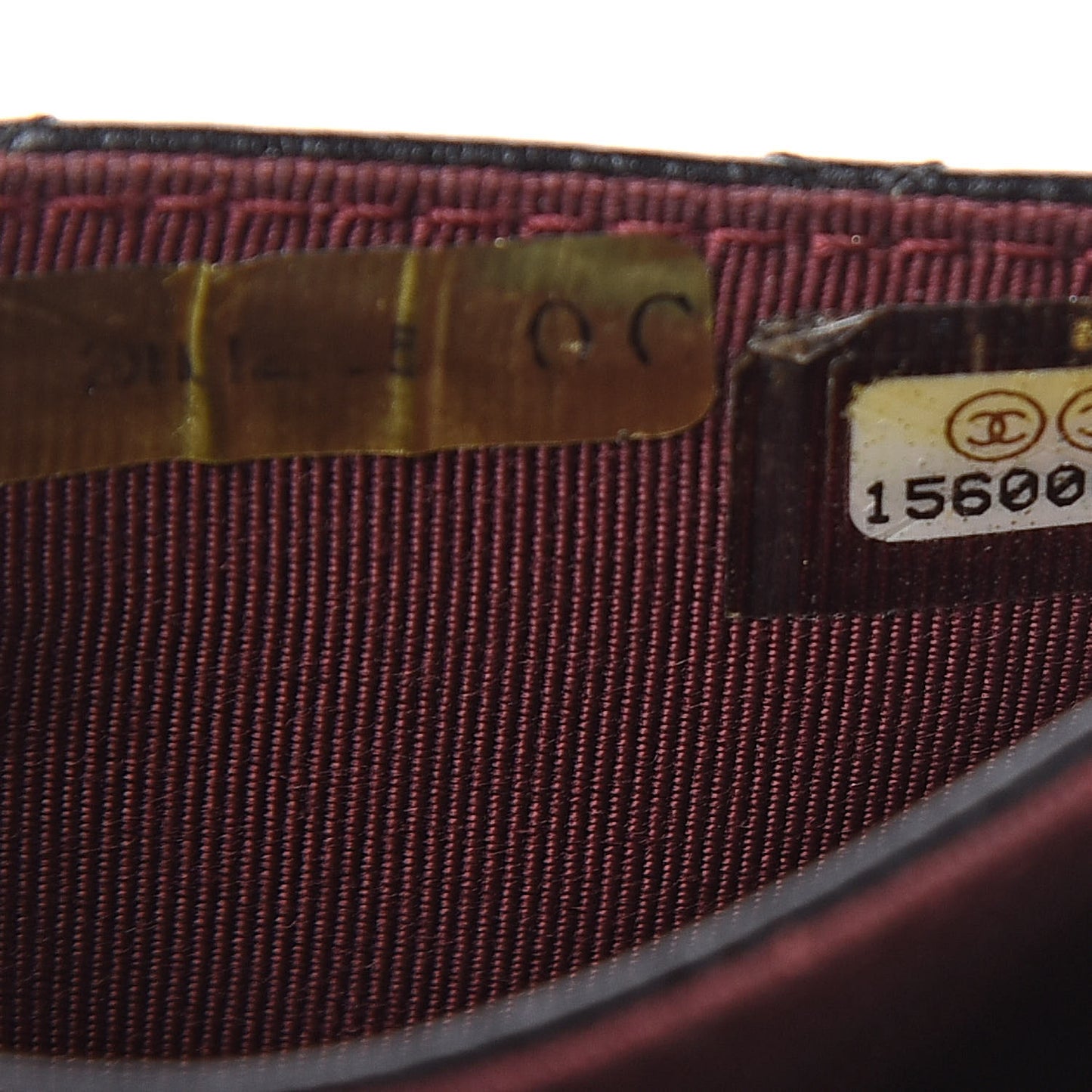 Caviar Quilted Flap Card Holder Black