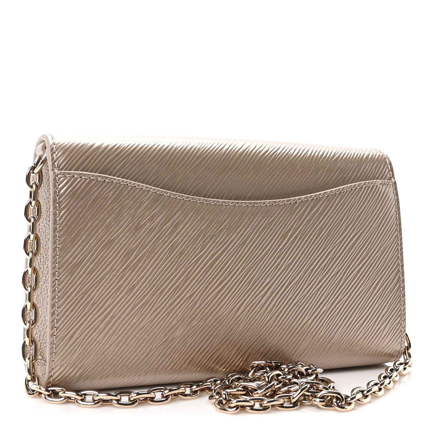 Louis Vuitton Epi Pochette Louise NM Champagne 3 of 9