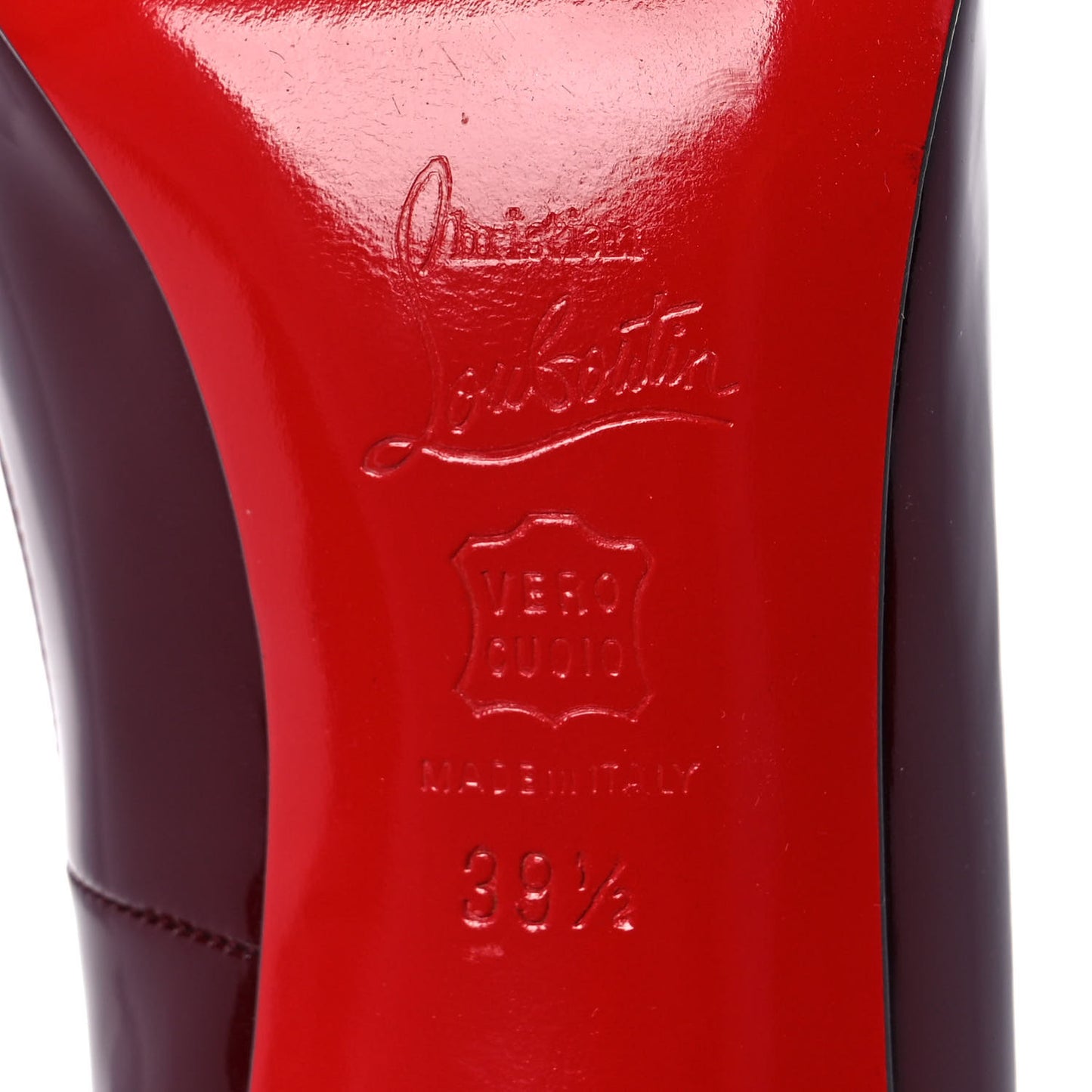 Patent Yoyo 85 Pumps 39.5 Red