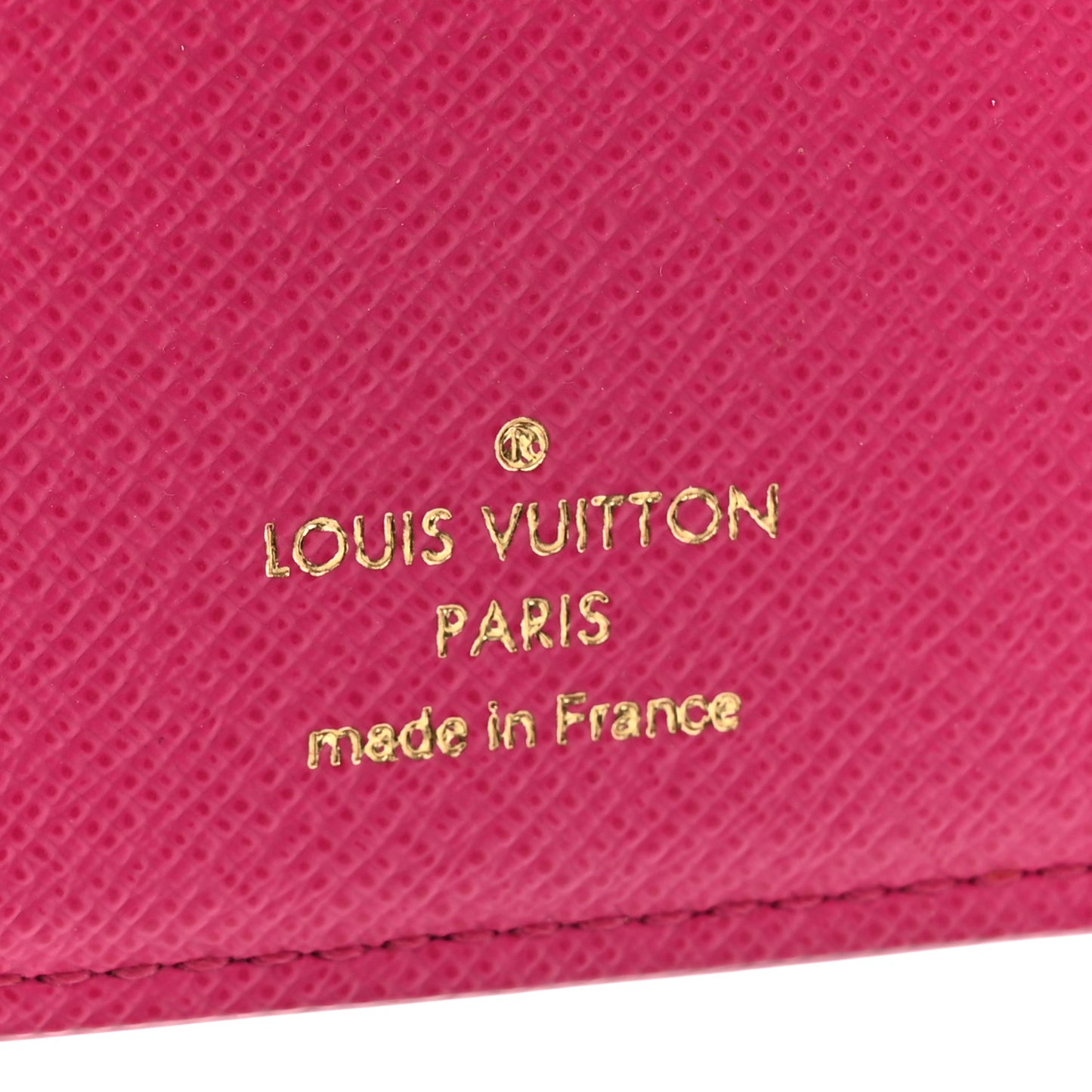 Monogram Fall for You Lou Wallet Fuchsia
