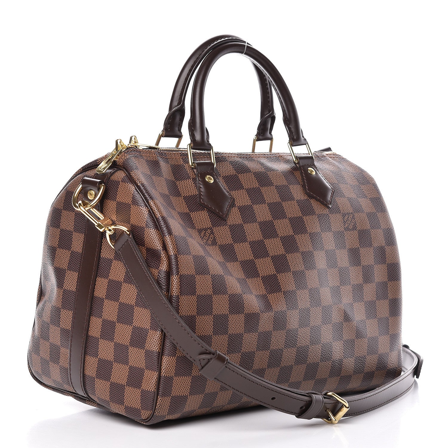 Louis Vuitton Damier Ebene Speedy Bandouliere 30 3 of 10