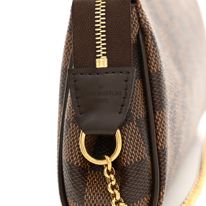 Louis Vuitton Damier Ebene Eva Clutch 7 of 10