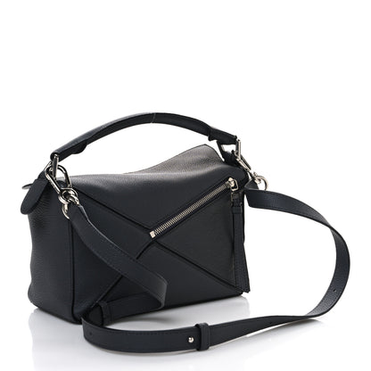 Loewe Calfskin Small Puzzle Bag Dark Grey 3 of 9