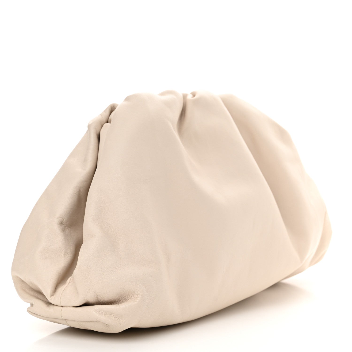 Bottega Veneta Smooth Butter Calf The Pouch Oversized Clutch Plaster 3 of 10