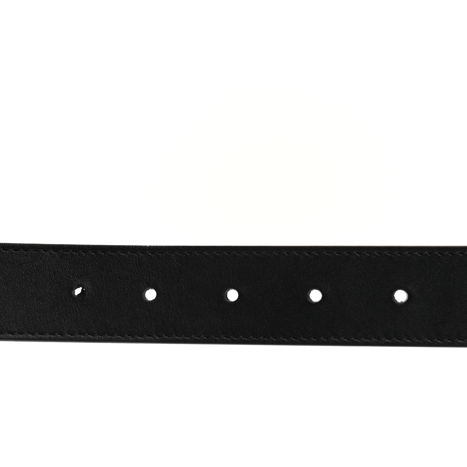 Gucci Calfskin Double G 30mm Belt 75 30 Black 3 of 5