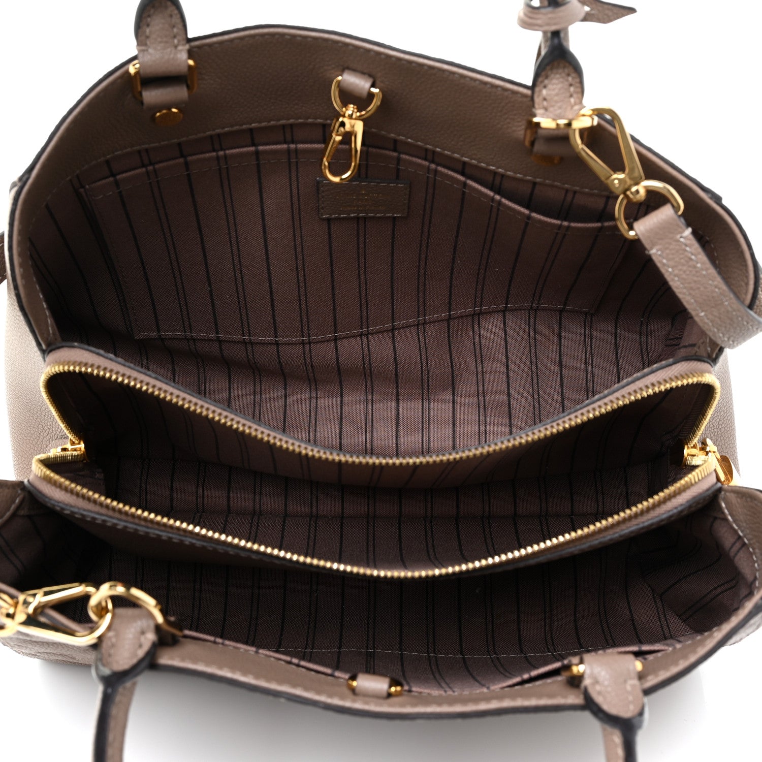 Louis Vuitton Empreinte Montaigne MM Mastic 6 of 10