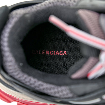Balenciaga Mesh Nylon Womens Track Sneakers 38 Black Gris 6 of 7