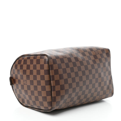 Louis Vuitton Damier Ebene Speedy 30 4 of 9