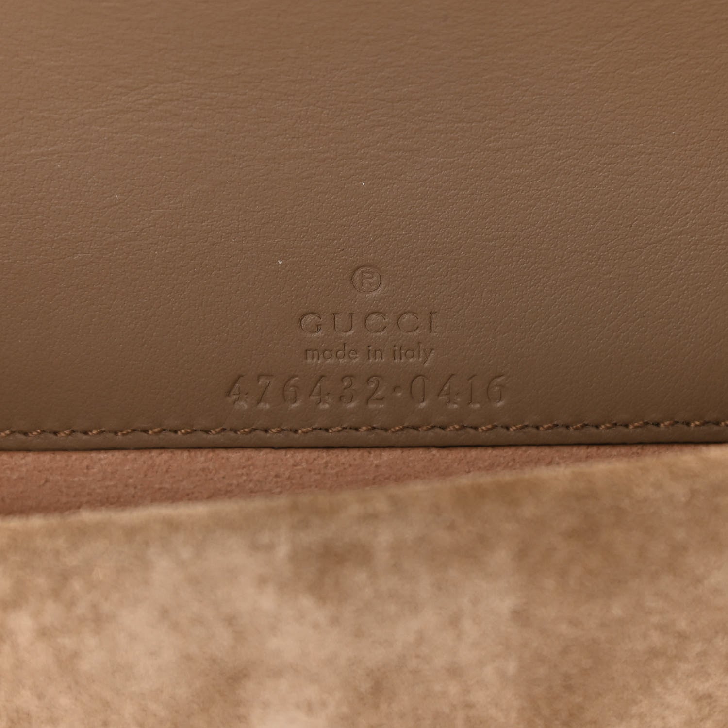 Gucci GG Supreme Monogram Super Mini Dionysus Shoulder Bag Taupe 6 of 10