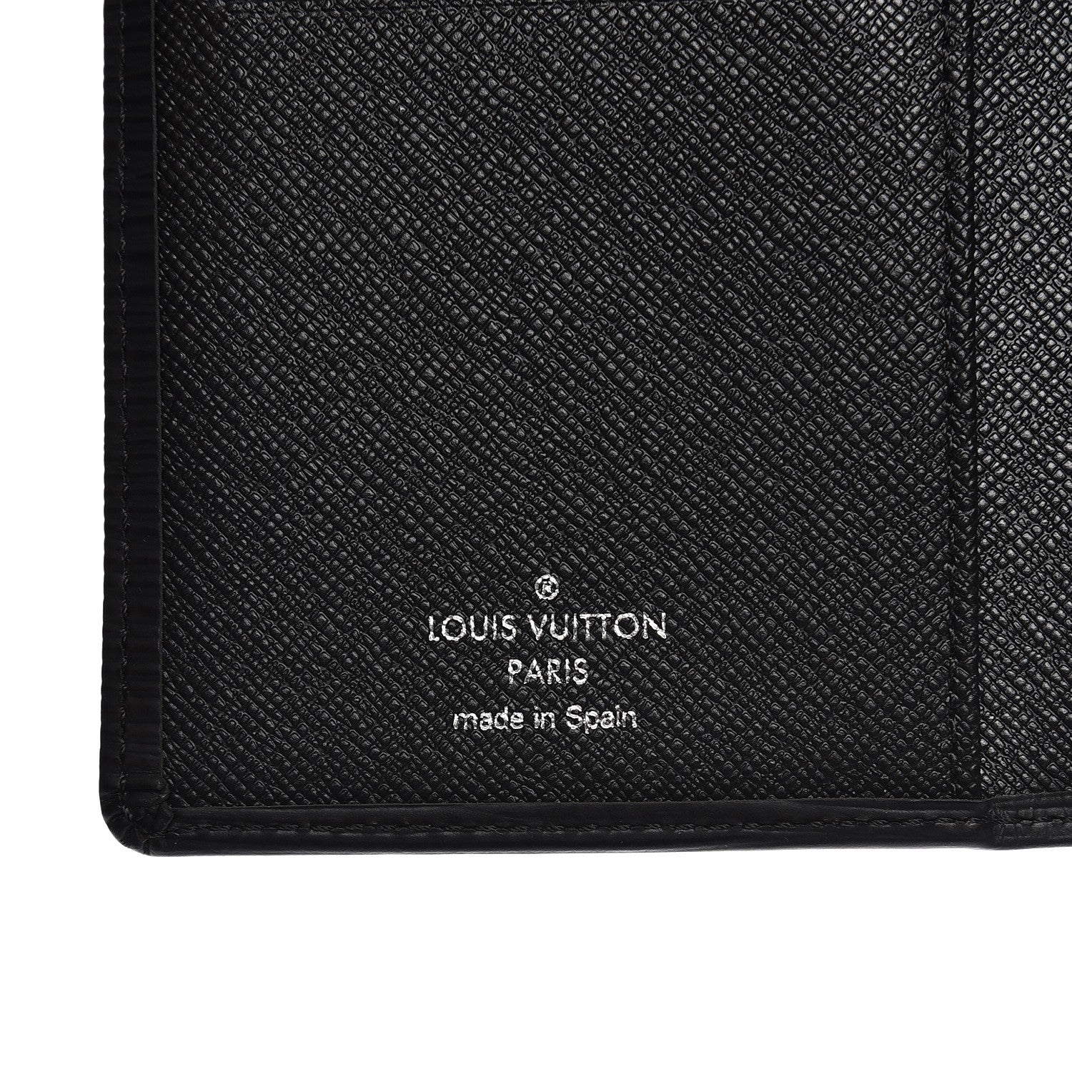 Louis Vuitton Epi Pocket Agenda Cover Black 6 of 8