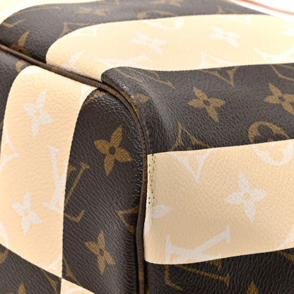 Louis Vuitton Monogram Rayures Neverfull MM 18 of 21