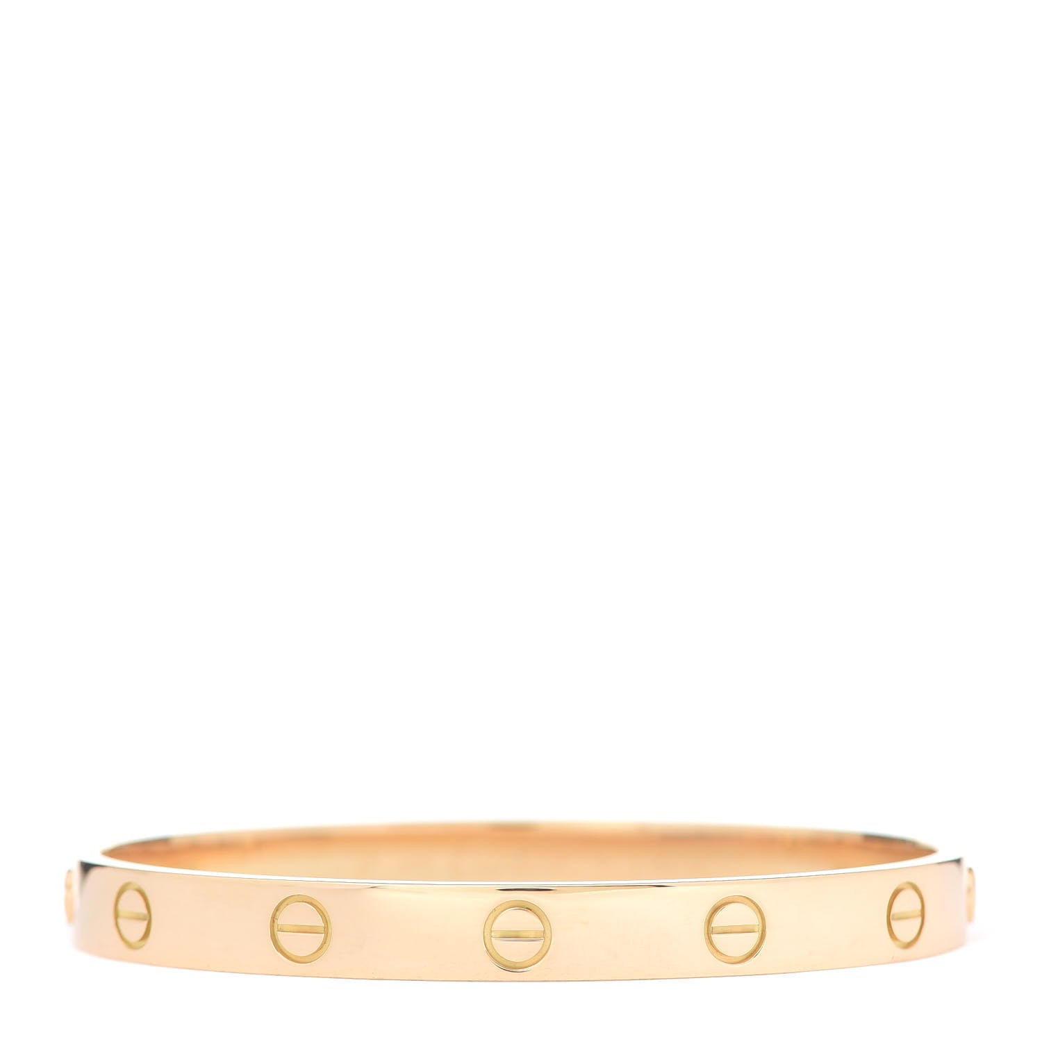 Cartier 18K Yellow Gold LOVE Bracelet 17 3 of 7