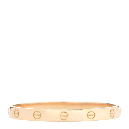 Cartier 18K Yellow Gold LOVE Bracelet 17 3 of 7