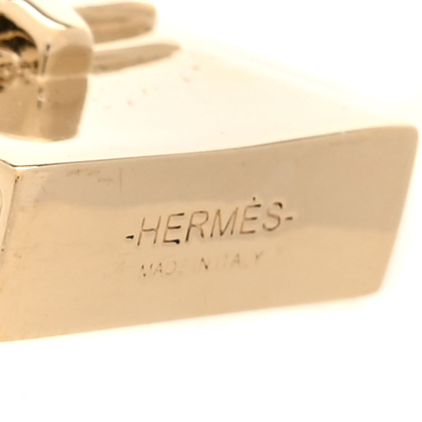 Hermes Permabrass Mini Kelly Twilly Ring 3 of 4