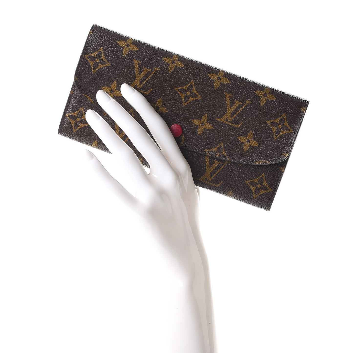 Monogram Emilie Wallet Fuchsia