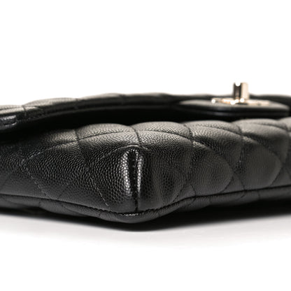 Chanel Caviar Quilted Flap Clutch Black 15 of 20