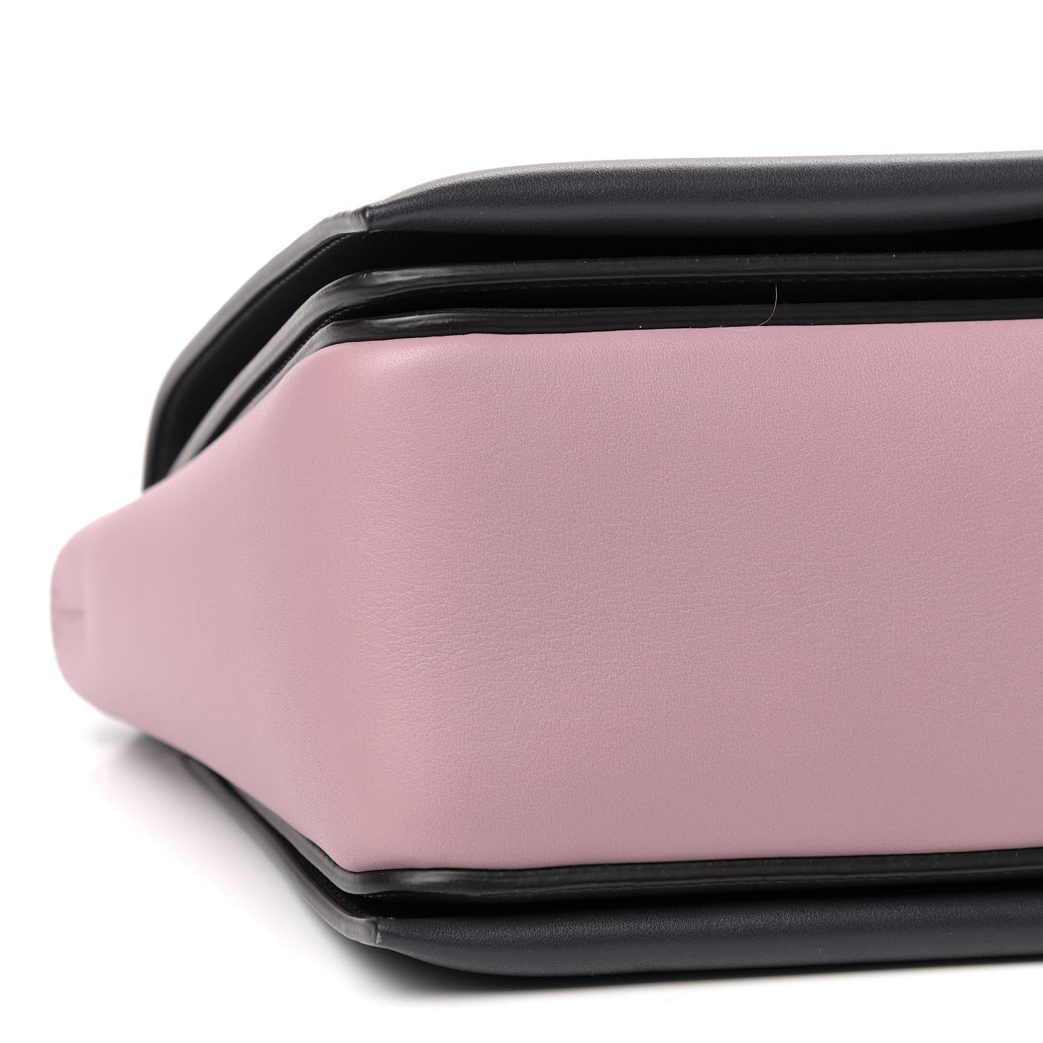 Celine Shiny Smooth Calfskin Medium Frame Shoulder Bag Liquorice Antique Rose 5 of 8