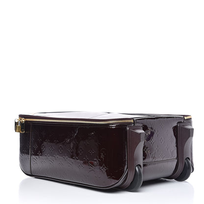 Louis Vuitton Vernis Pegase 45 Rolling Luggage Amarante 6 of 13