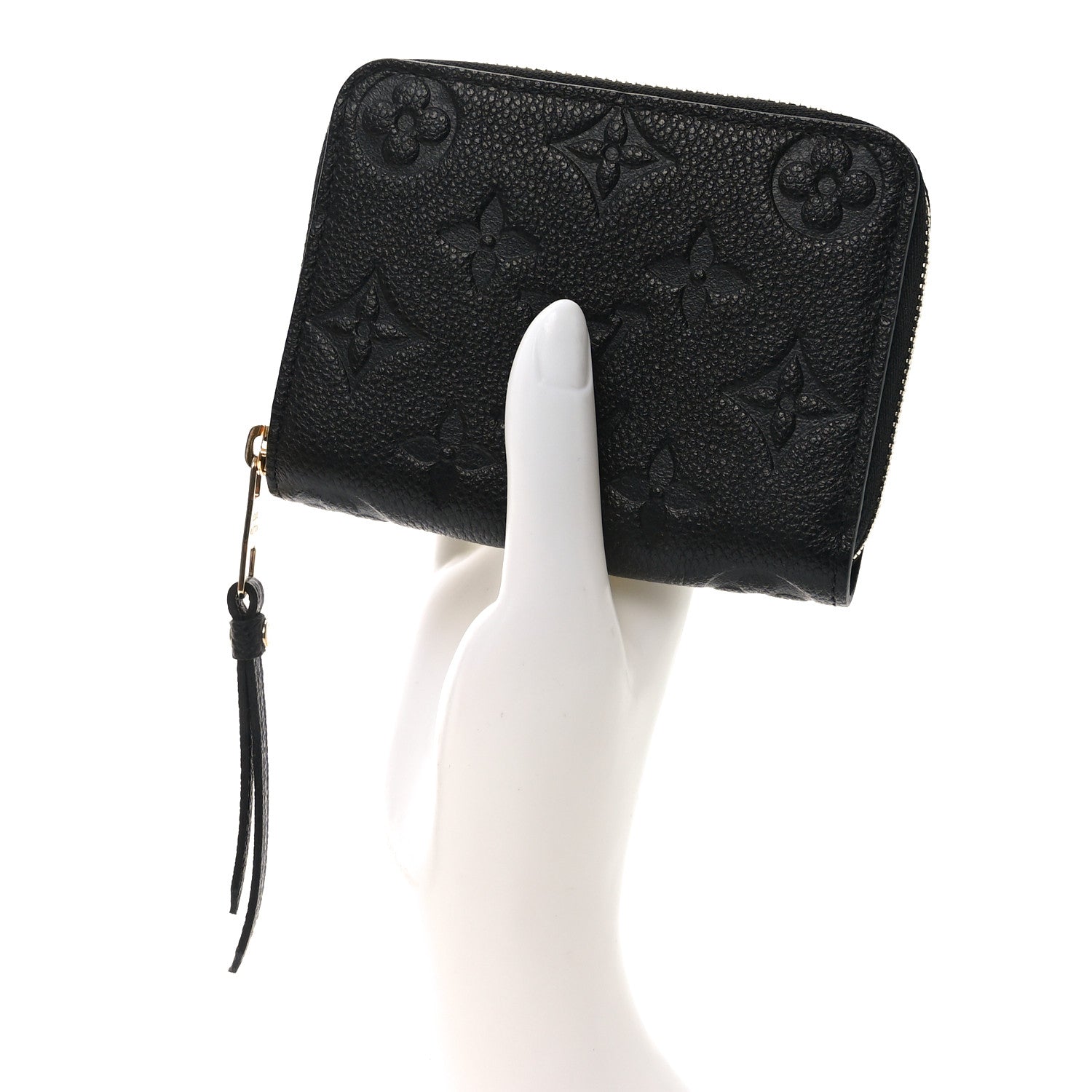 Louis Vuitton Empreinte Zippy Coin Purse Black 2 of 7