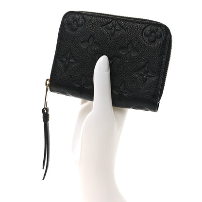 Louis Vuitton Empreinte Zippy Coin Purse Black 2 of 7