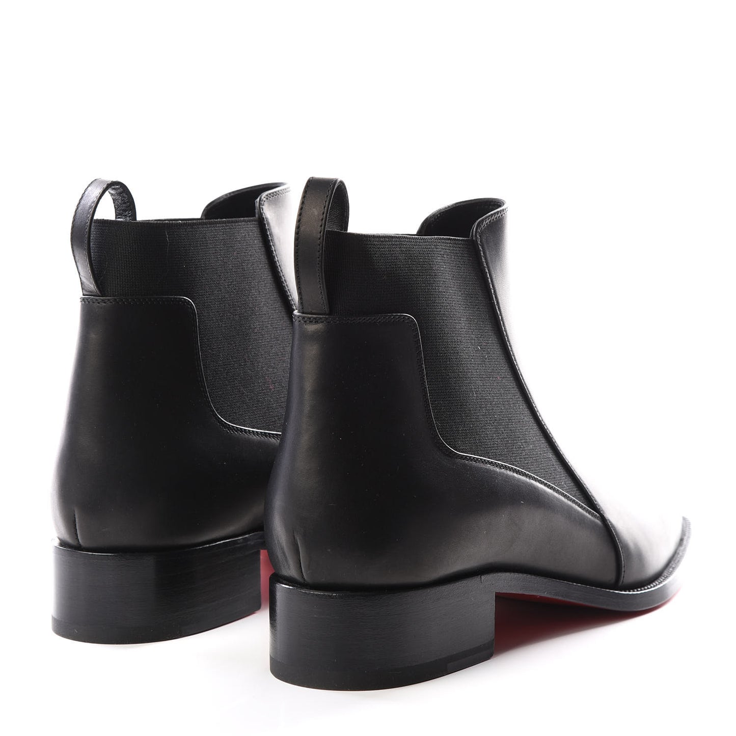 Calfskin Ingrassato Womens Marmada Flat Chelsea Boots 41 Black