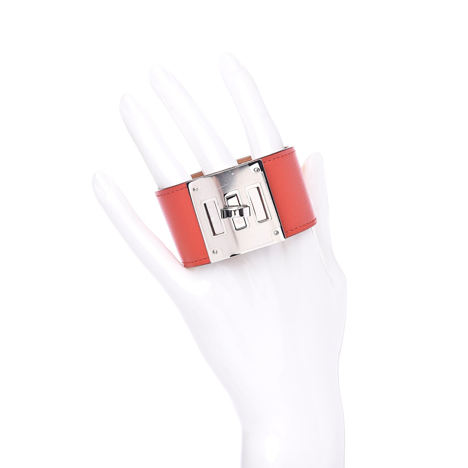 Hermes Swift Kelly Dog Bracelet T3 Capucine 2 of 5