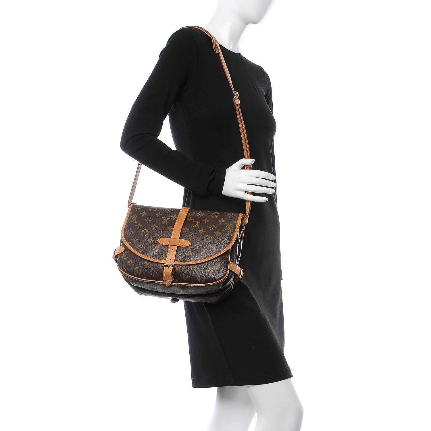 Louis Vuitton Monogram Saumur 30 2 of 17