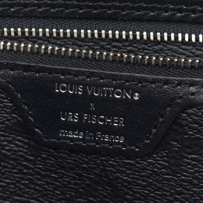 Louis Vuitton X UF Tufted Monogram Neverfull MM Black White 7 of 11