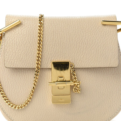 Chloe Grained Lambskin Drew Shoulder Bag Abstract White 10 of 10