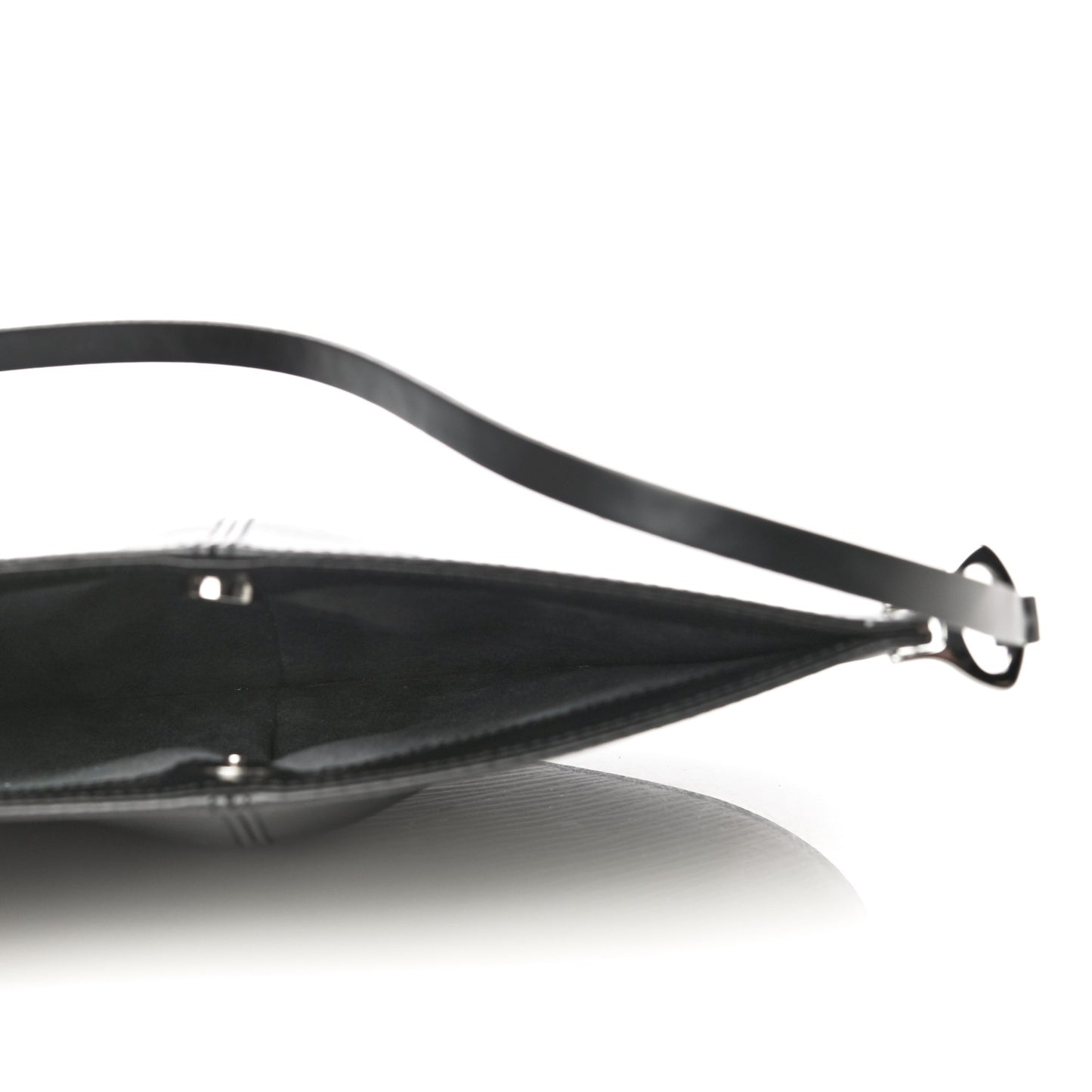 Epi Demi Lune Pochette Black